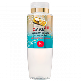 Вода мицеллярная для лица, глаз и губ Белкосмекс OMEGA 369 Быстрое удаление макияжа 400 мл Вода мицеллярная для лица, глаз и губ Белкосмекс OMEGA 369 Быстрое удаление макияжа 400 мл